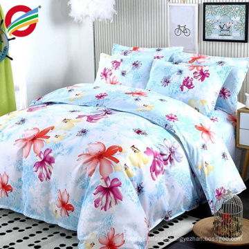 100% cotton woven bedding duvet cover set for home textile